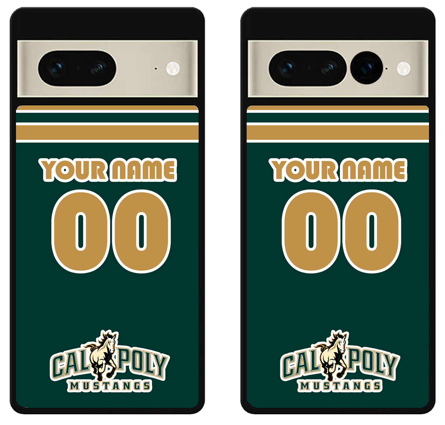 Custom Personalized Cal Poly Mustangs Google Pixel 7 | 7 Pro Case