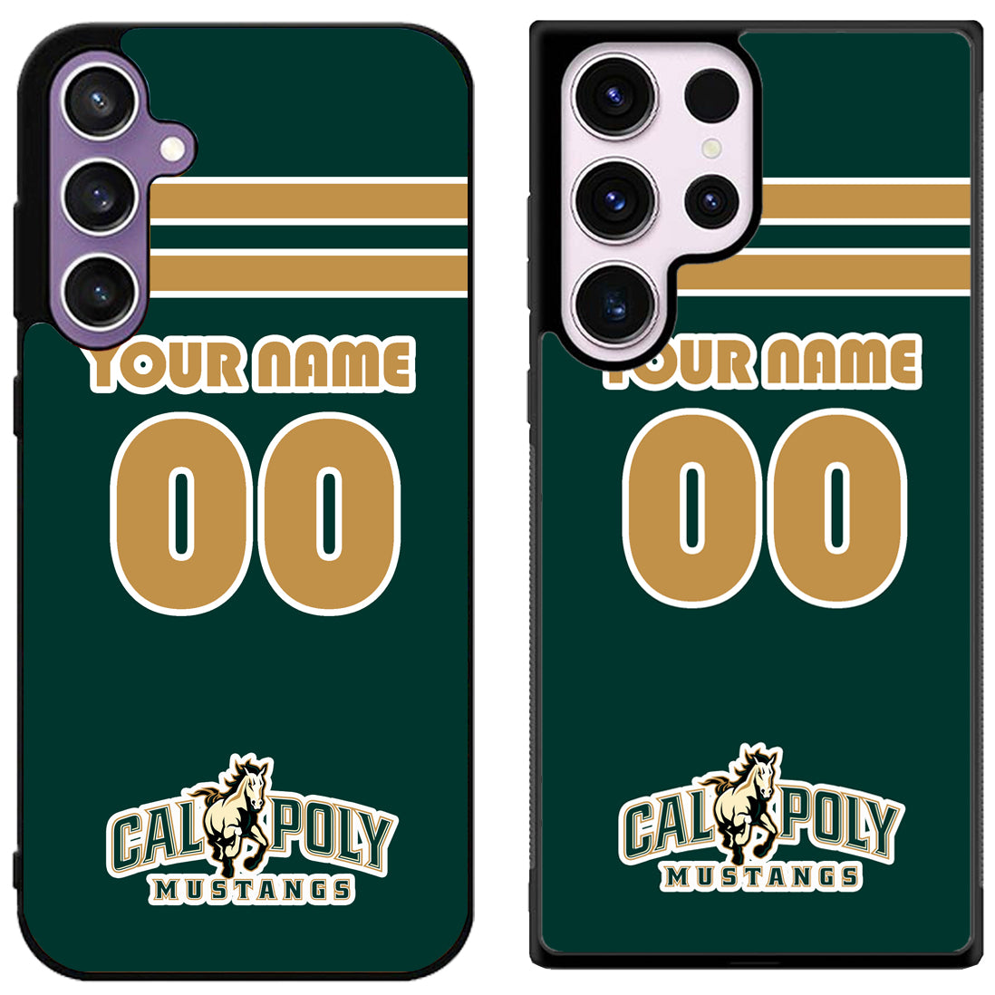 Custom Personalized Cal Poly Mustangs Samsung Galaxy S24 | S24+ | S24 Ultra Case