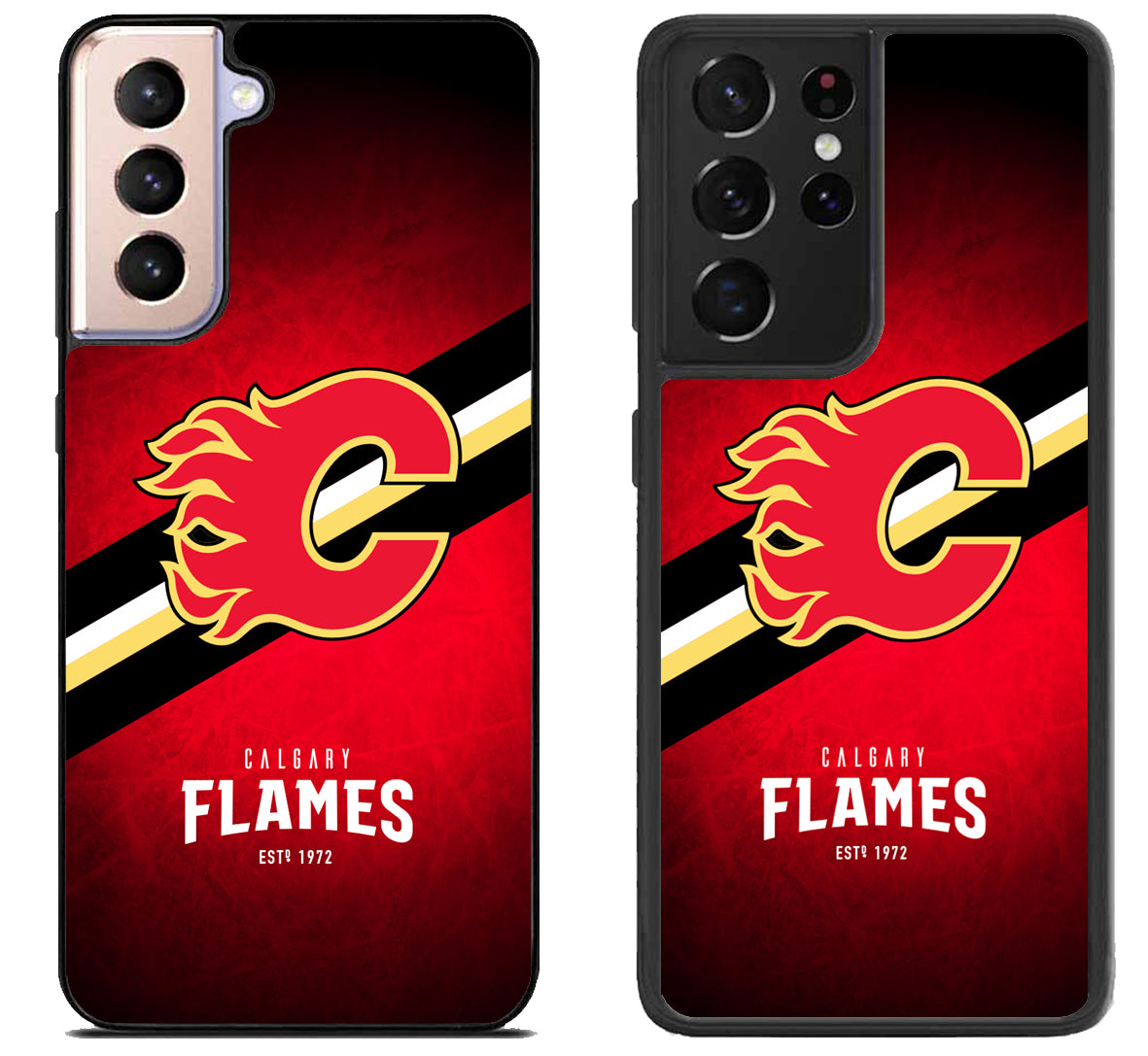 Calgary Flames Cover Samsung Galaxy S21 | S21 FE | S21+ | S21 Ultra Case