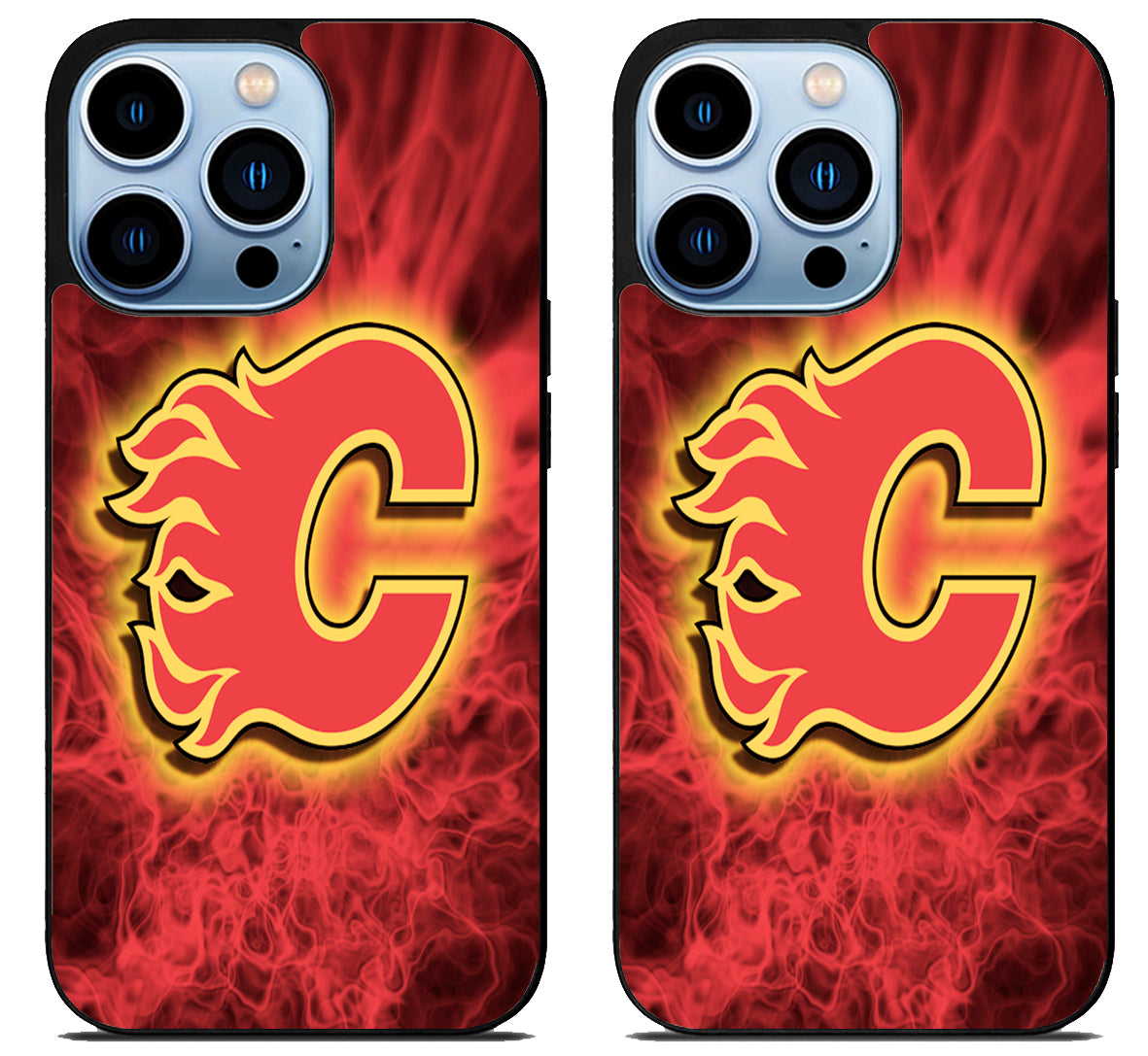 Calgary Flames Logo iPhone 15 Pro | iPhone 15 Pro Max Case