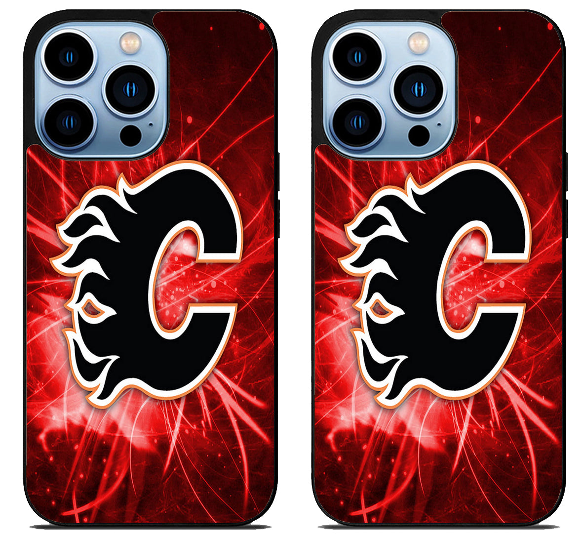 Calgary Flames Red iPhone 15 Pro | iPhone 15 Pro Max Case