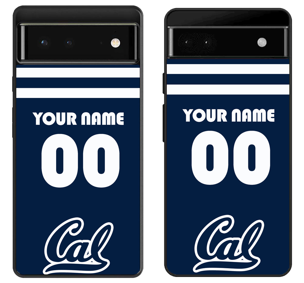 Custom Personalized California Golden Bears Google Pixel 6 | 6A | 6 Pro Case