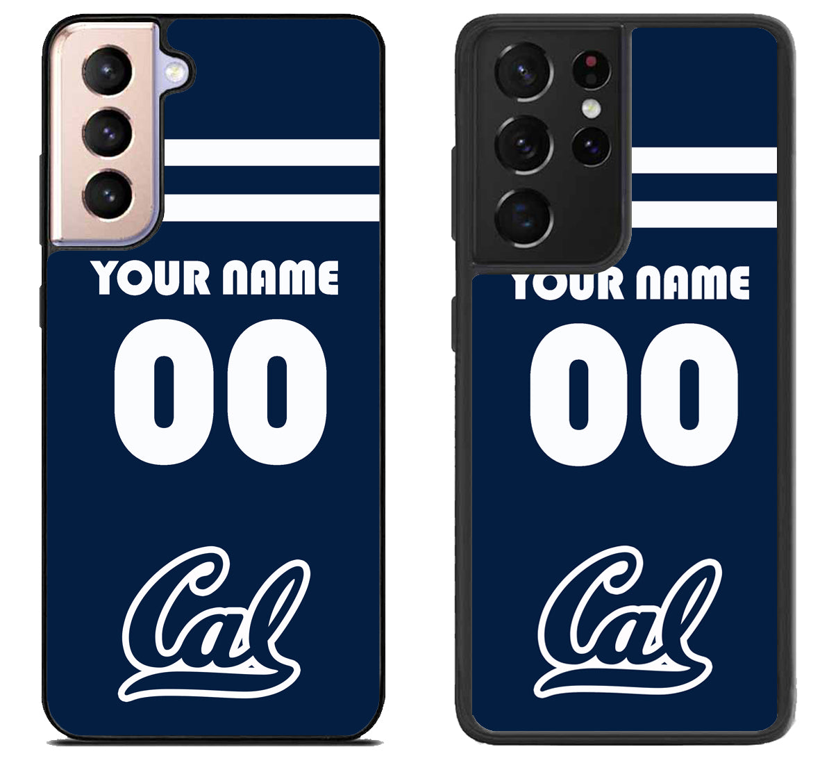 Custom Personalized California Golden Bears Samsung Galaxy S21 | S21 FE | S21+ | S21 Ultra Case
