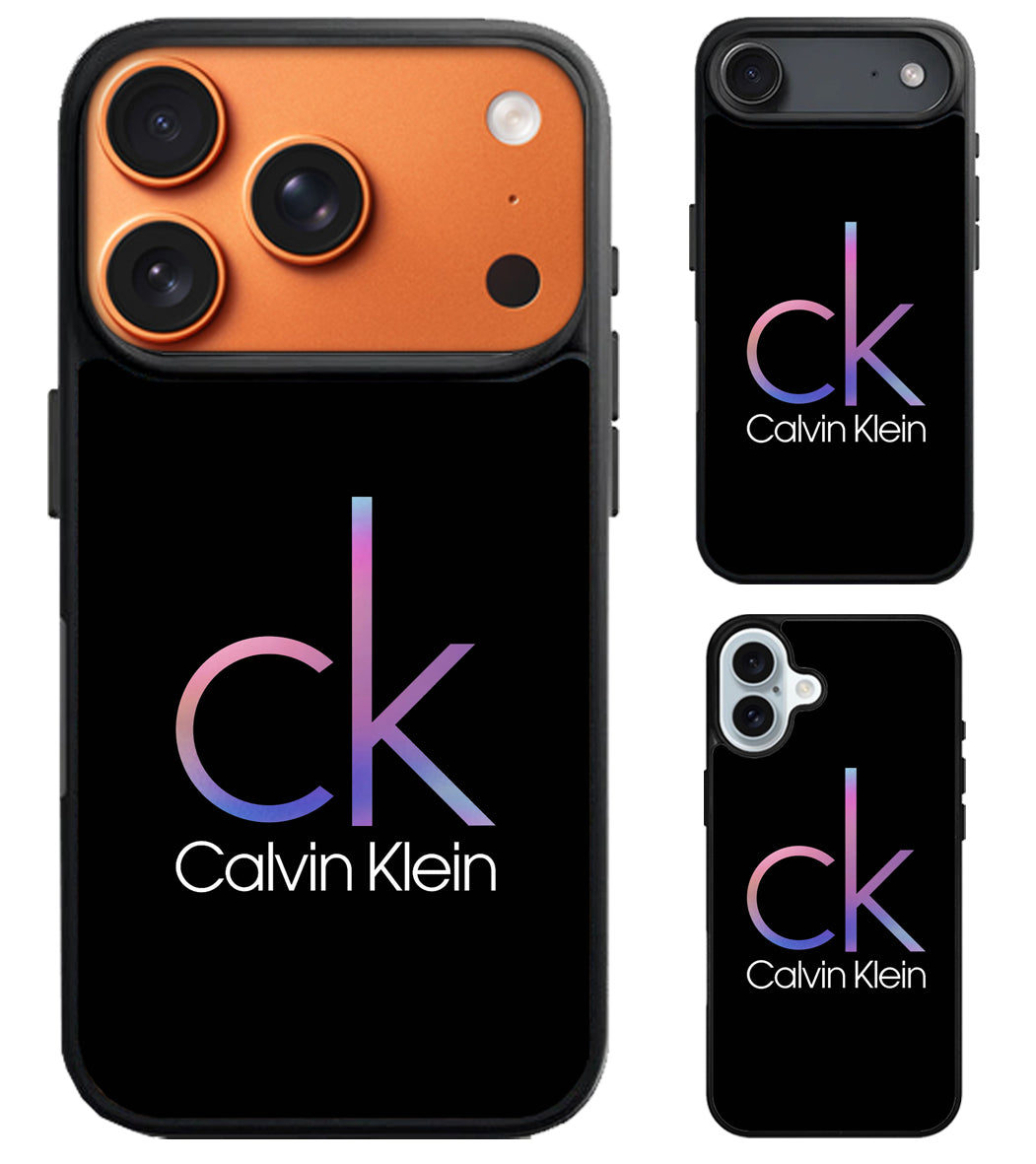 Calvin Klein Black iPhone Air | iPhone 17 | 17 Pro | 17 Pro Max Case
