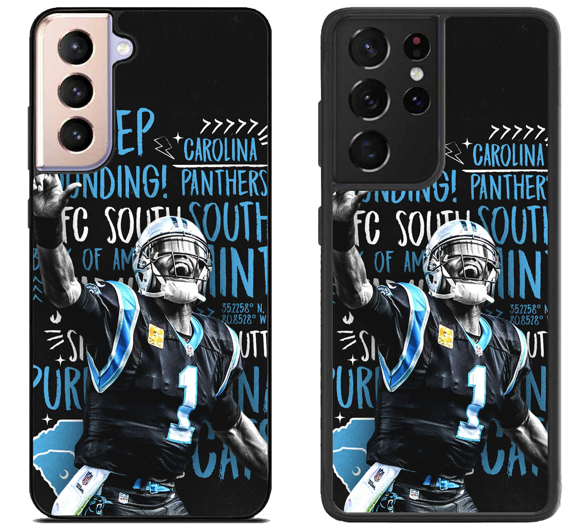 Cam Newton Carolina cool Samsung Galaxy S21 | S21 FE | S21+ | S21 Ultra Case