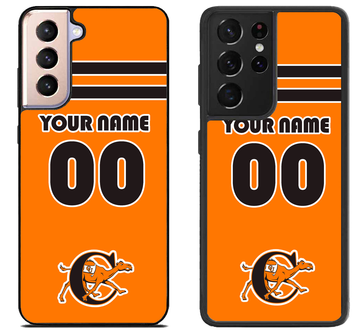 Custom Personalized Campbell Fighting Camels Samsung Galaxy S21 | S21 FE | S21+ | S21 Ultra Case