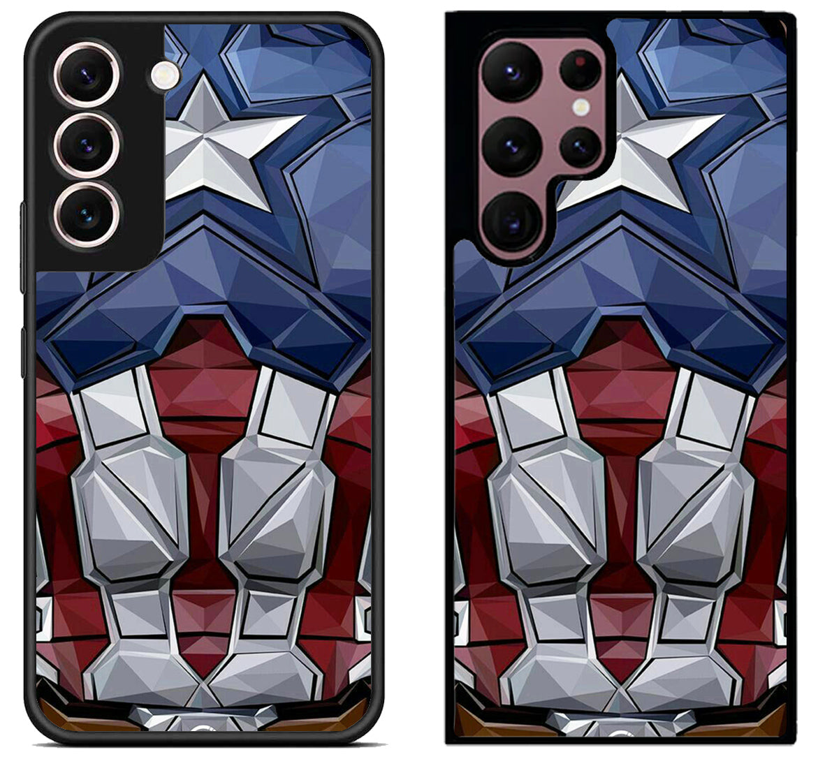 Captain America Chest Body Samsung Galaxy S22 | S22+ | S22 Ultra Case