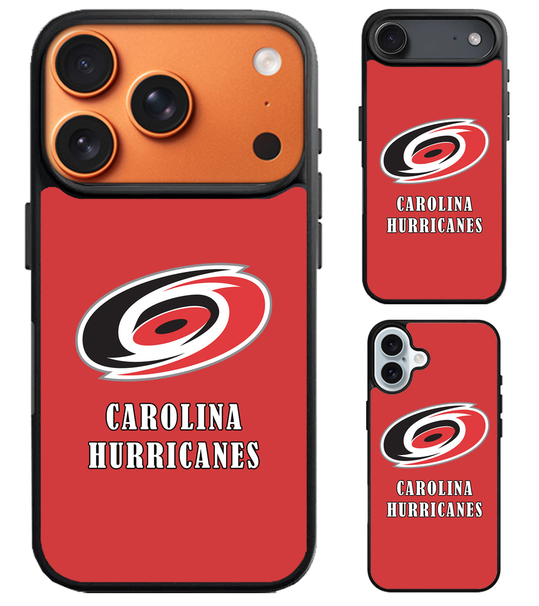 Carolina Hurricanes Red iPhone Air | iPhone 17 | 17 Pro | 17 Pro Max Case