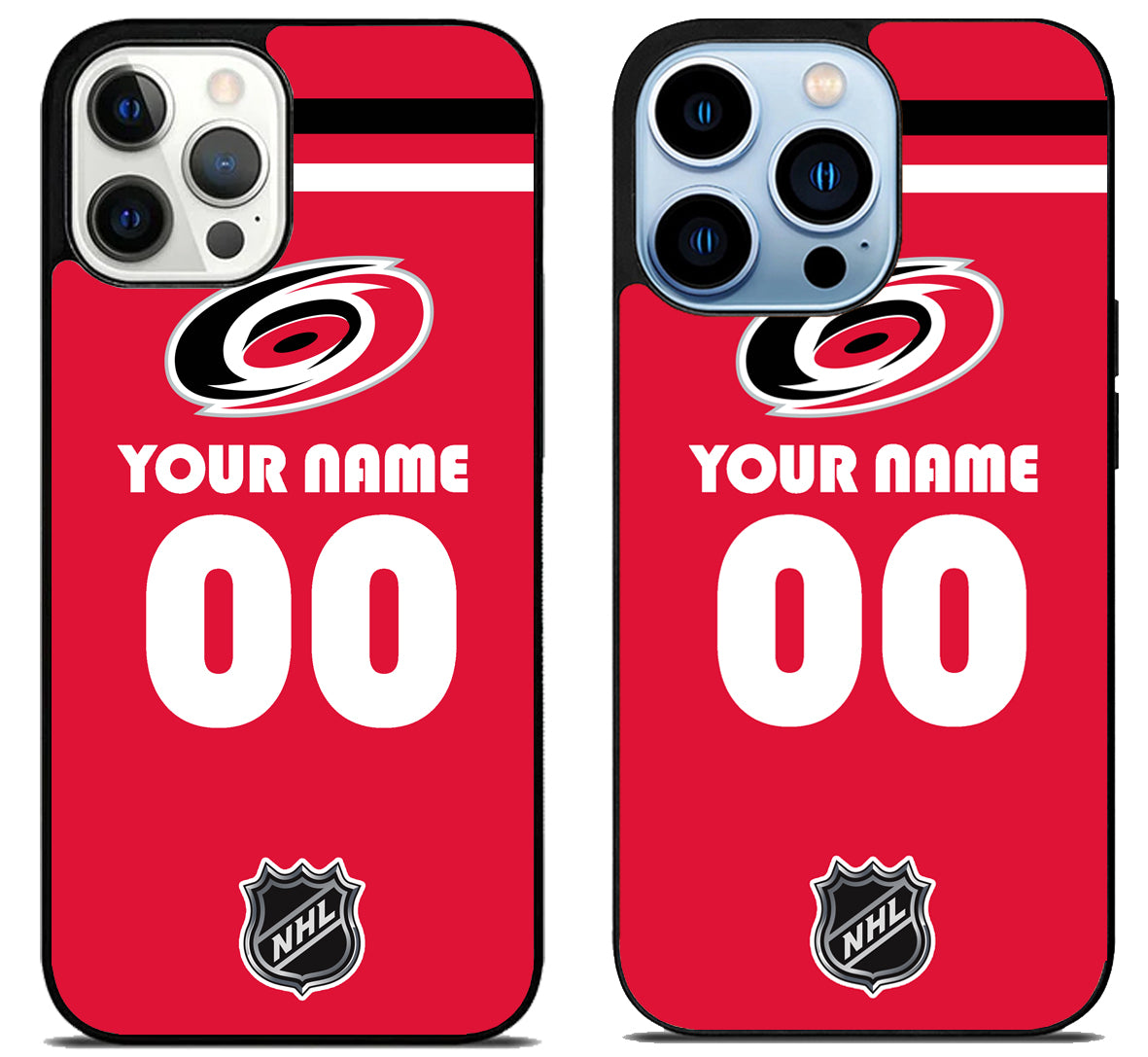 Custom Personalized Carolina Hurricanes NHL iPhone 15 Pro | iPhone 15 Pro Max Case