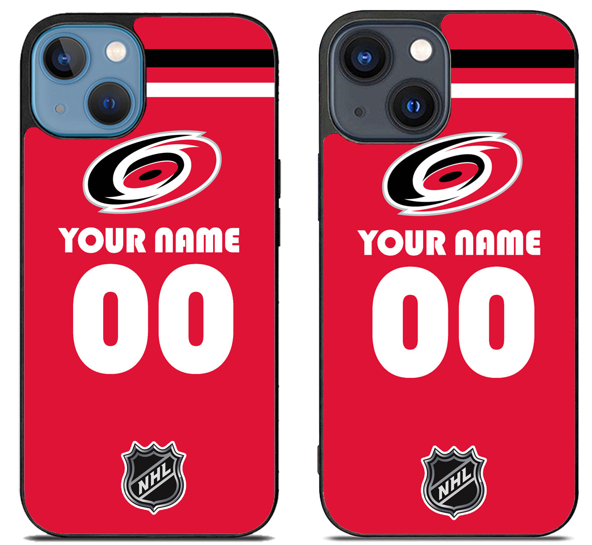 Custom Personalized Carolina Hurricanes NHL iPhone 15 | iPhone 15 Plus Case