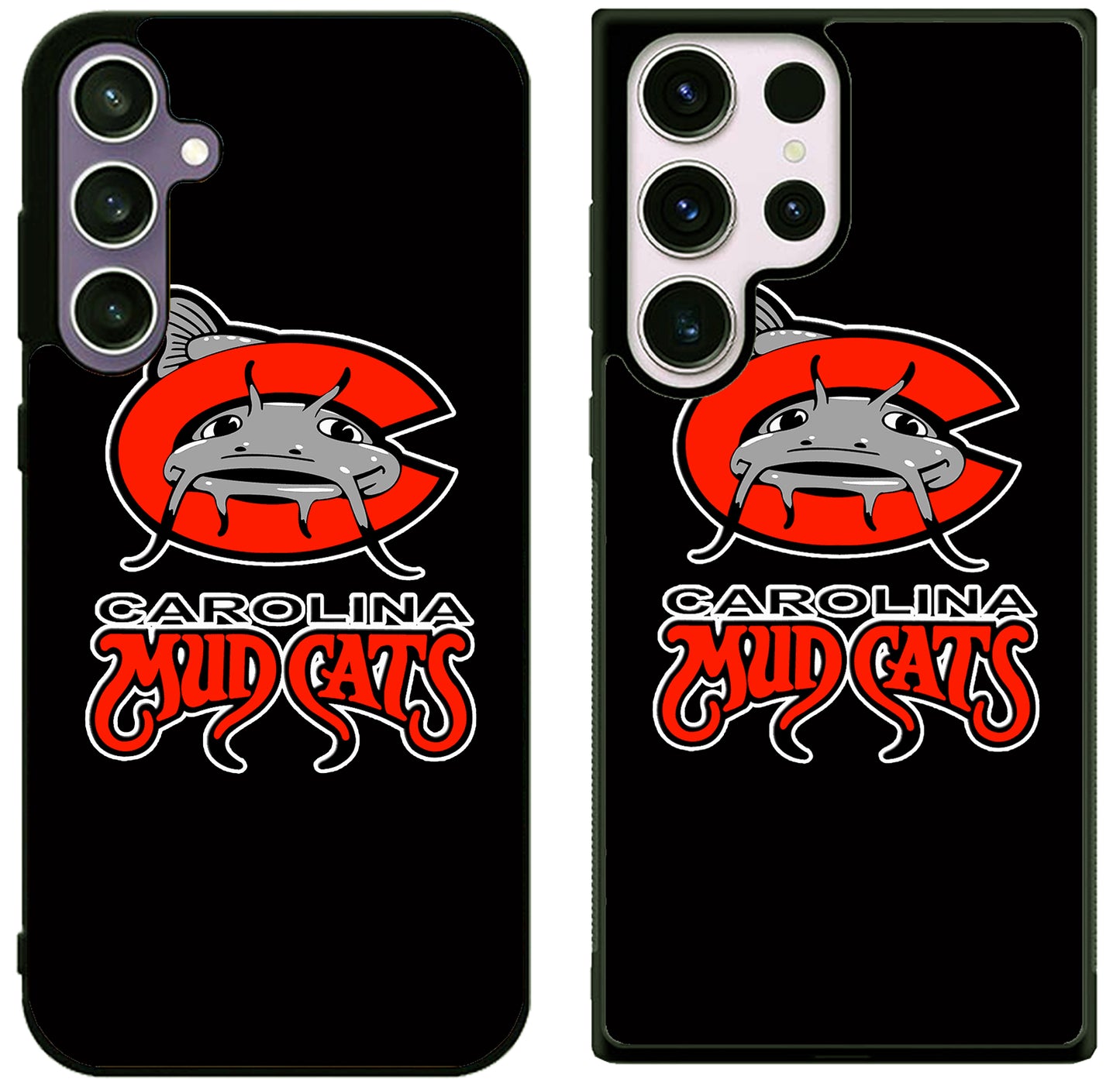 Carolina Mudcats Logo Samsung Galaxy S25 | S25+ | S25 Ultra Case