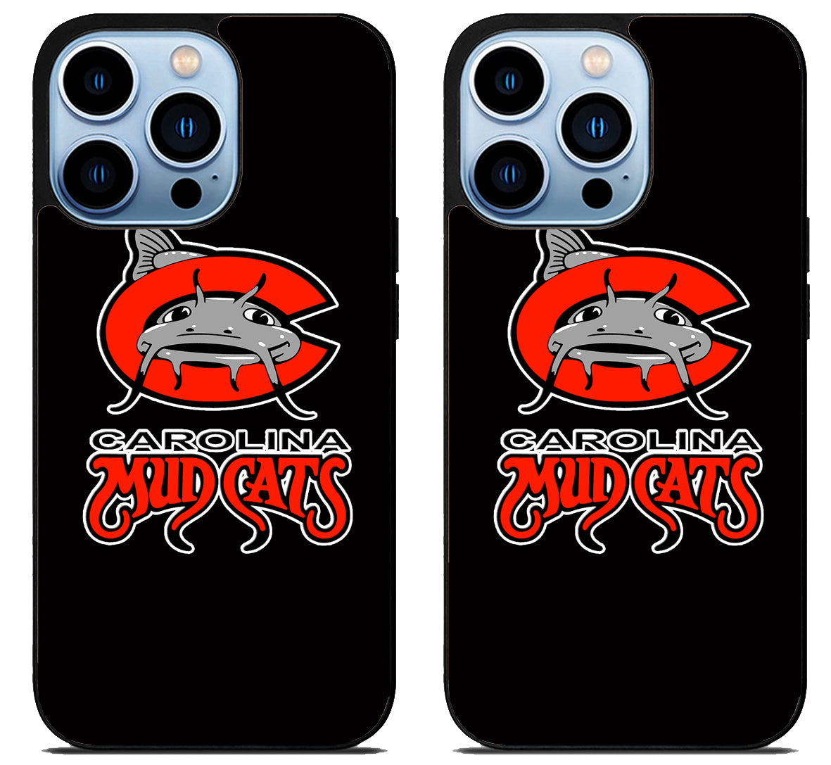 Carolina Mudcats Logo iPhone 15 Pro | iPhone 15 Pro Max Case