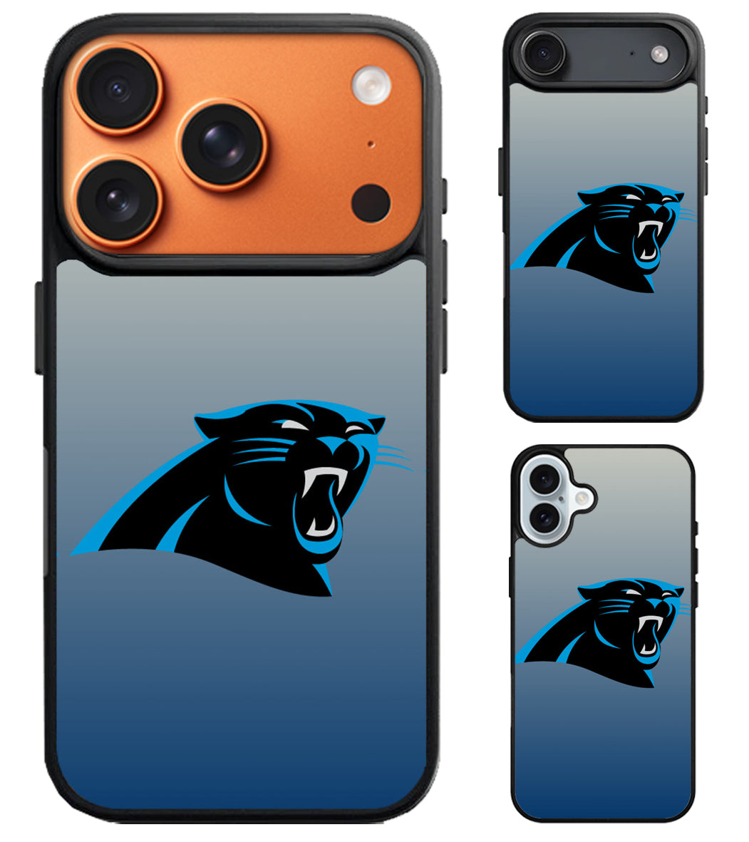 Carolina Panthers Logo iPhone Air | iPhone 17 | 17 Pro | 17 Pro Max Case