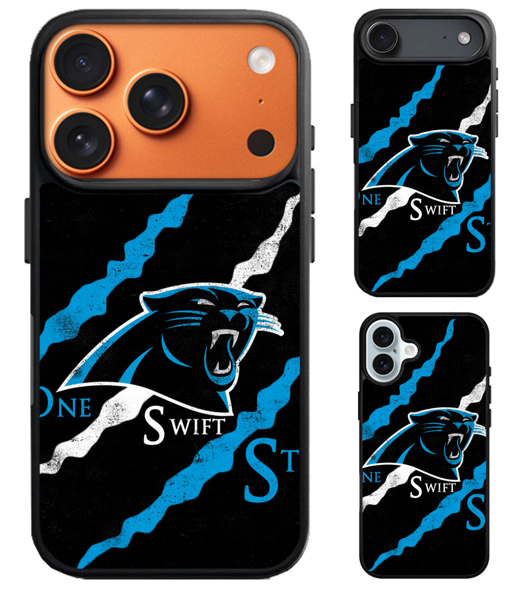 Carolina Panthers Swift iPhone Air | iPhone 17 | 17 Pro | 17 Pro Max Case