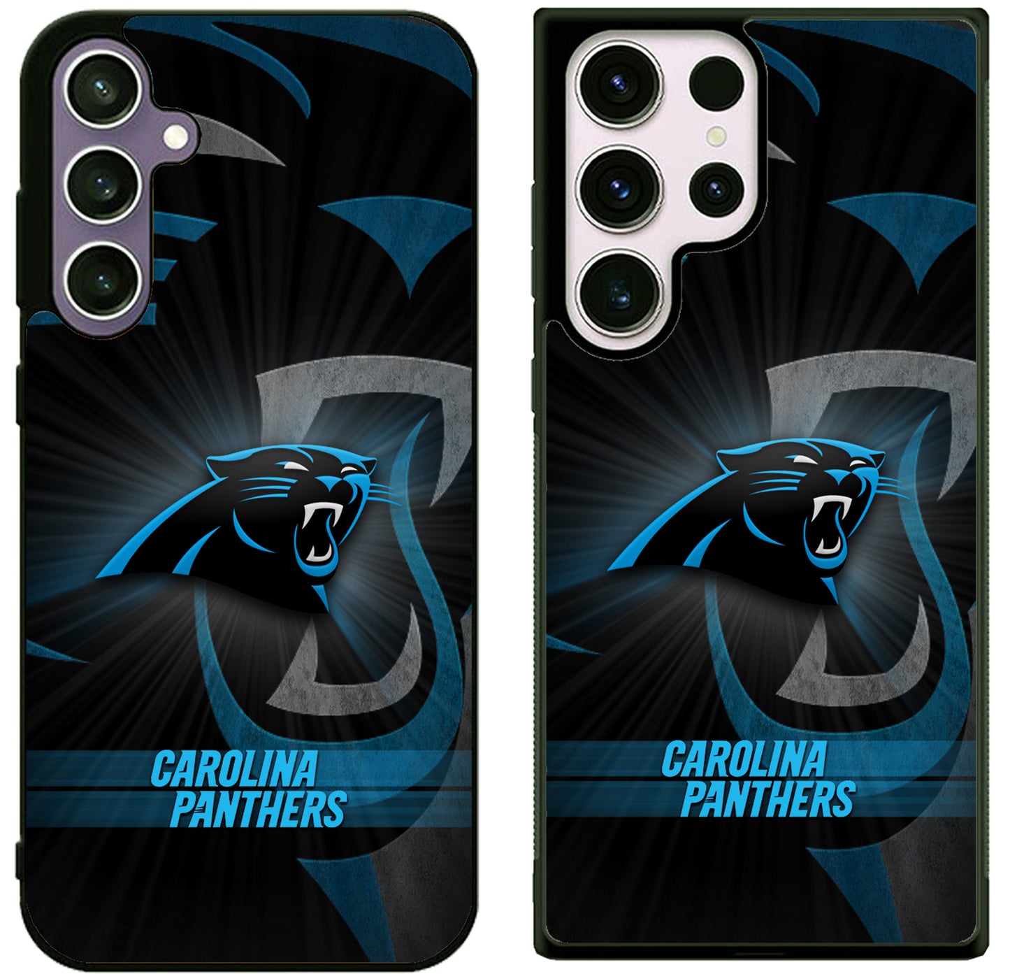 Carolina Panthers Theme Samsung Galaxy S25 | S25+ | S25 Ultra Case