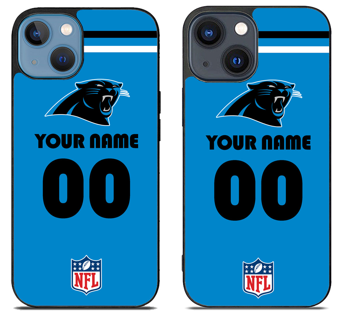 Custom Personalized Carolina Panthers NFL iPhone 15 | iPhone 15 Plus Case
