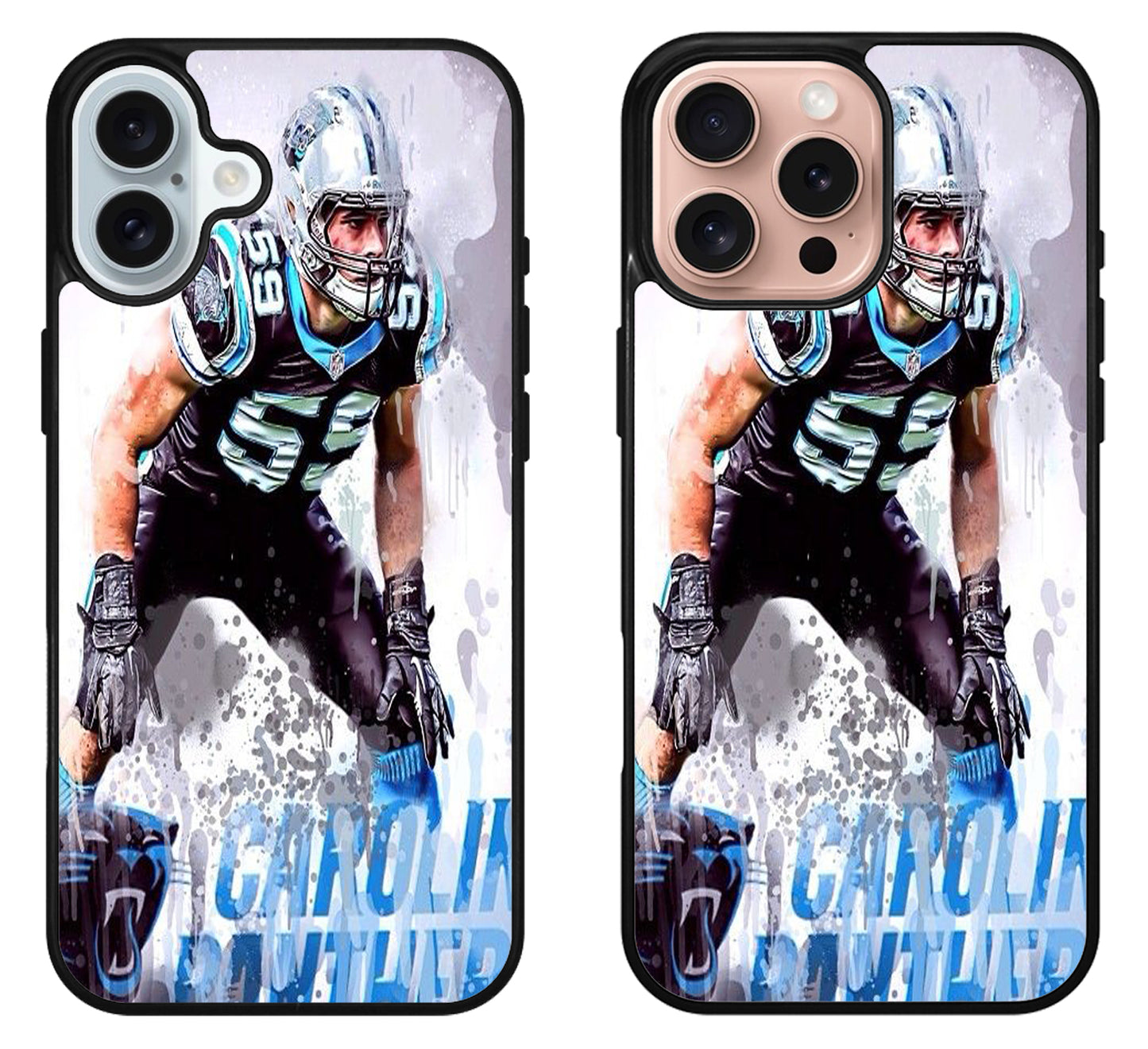 Carolina panthers Luke kuechly iPhone 16 | 16 Plus | 16 Pro | 16 Pro Max Case