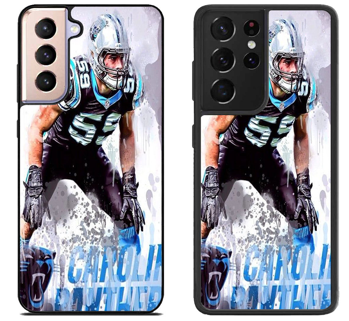Carolina panthers Luke kuechly Samsung Galaxy S21 | S21 FE | S21+ | S21 Ultra Case