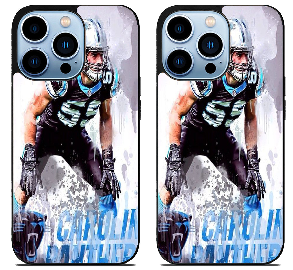 Carolina panthers Luke kuechly iPhone 15 Pro | iPhone 15 Pro Max Case
