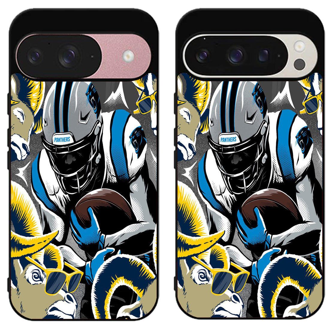 Carolina panthers Style Google Pixel 9 | 9 Pro | 9 Pro XL Case