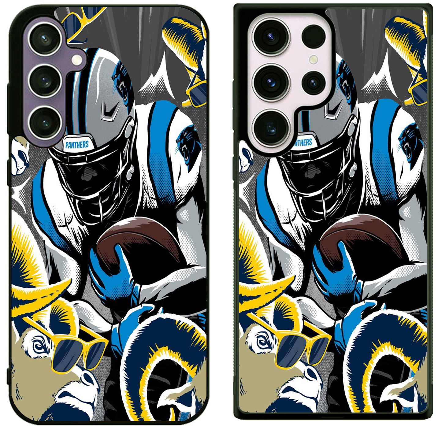 Carolina panthers Style Samsung Galaxy S25 | S25+ | S25 Ultra Case