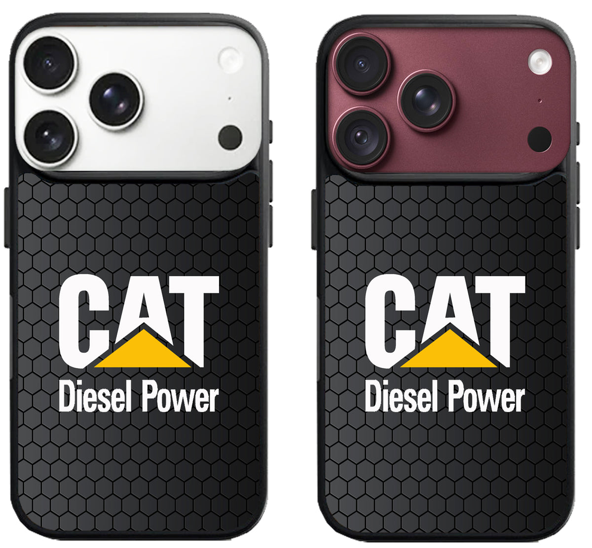 Caterpillar Black Hexagon iPhone 18 Pro | 18 Pro Max Case