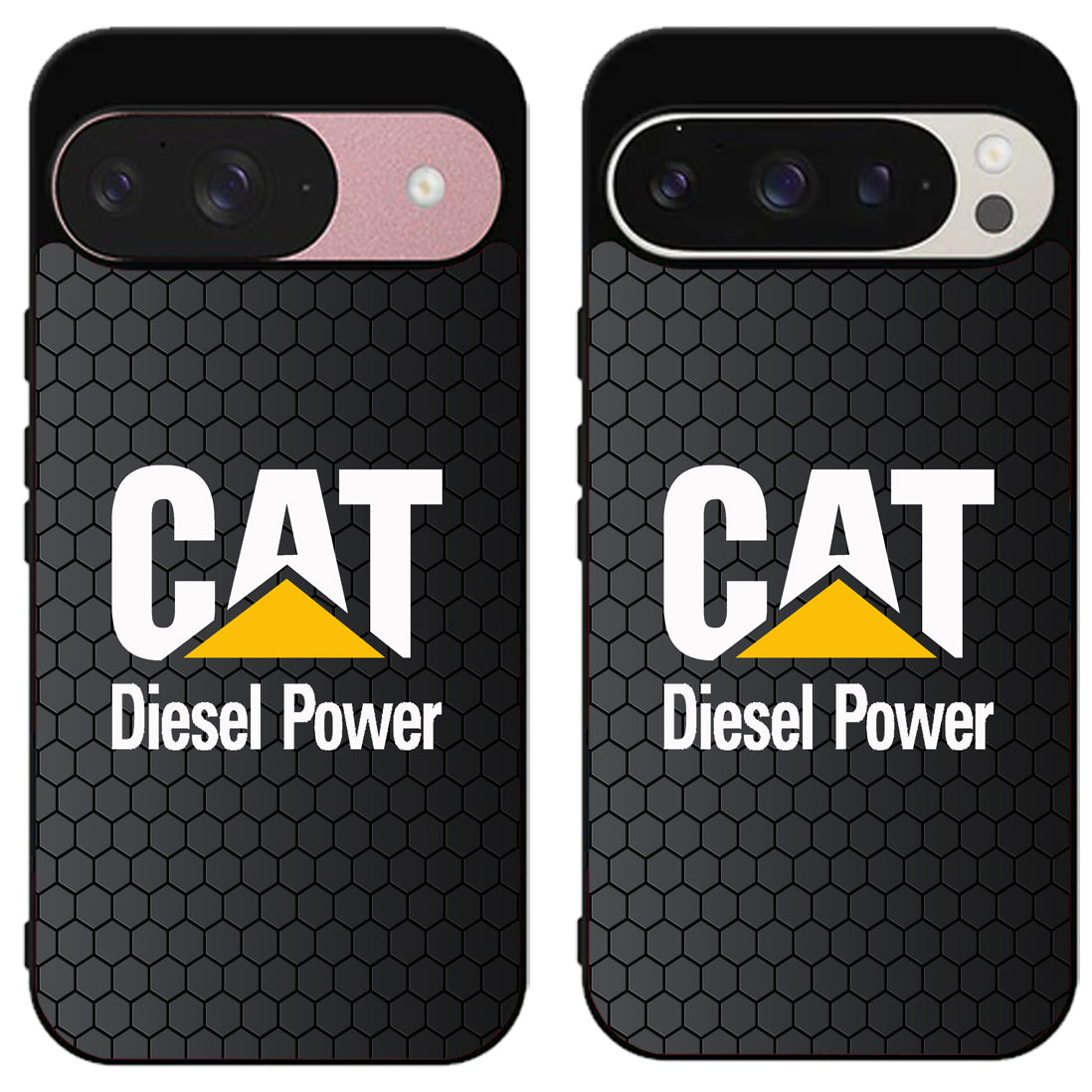 Caterpillar Black Hexagon Google Pixel 9 | 9 Pro | 9 Pro XL Case