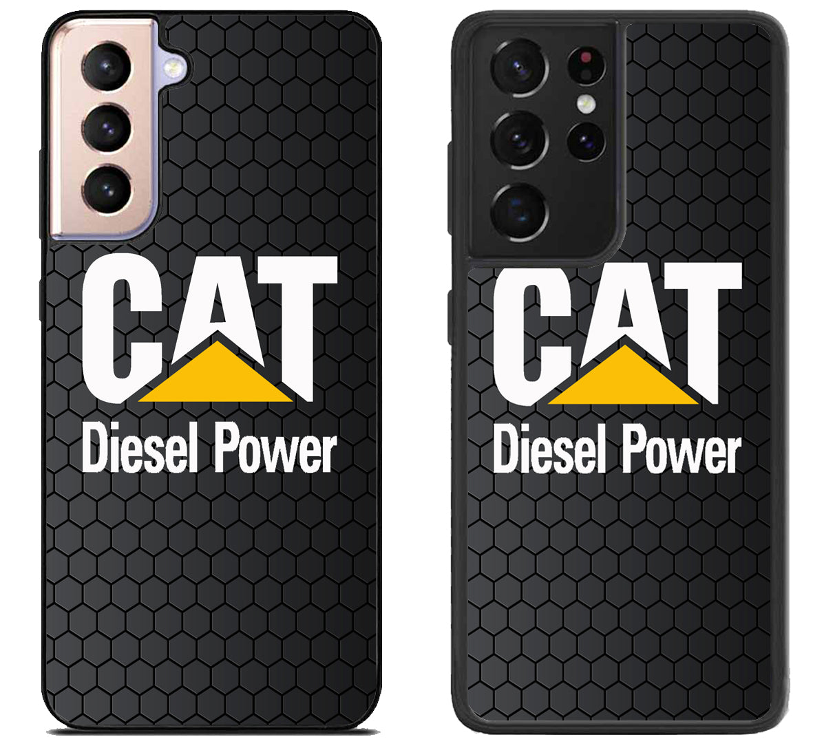 Caterpillar Black Hexagon Samsung Galaxy S21 | S21 FE | S21+ | S21 Ultra Case