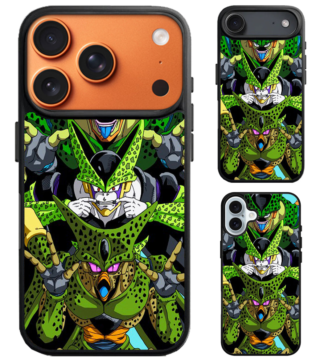 Cell Dragon Ball Collage iPhone Air | iPhone 17 | 17 Pro | 17 Pro Max Case