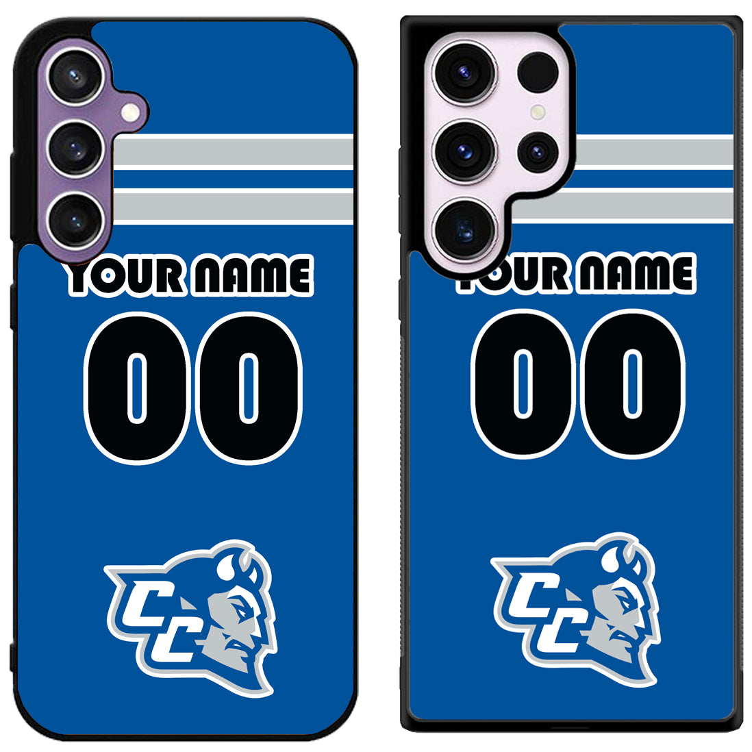 Custom Personalized Central Connecticut Blue Devils Samsung Galaxy S24 | S24+ | S24 Ultra Case