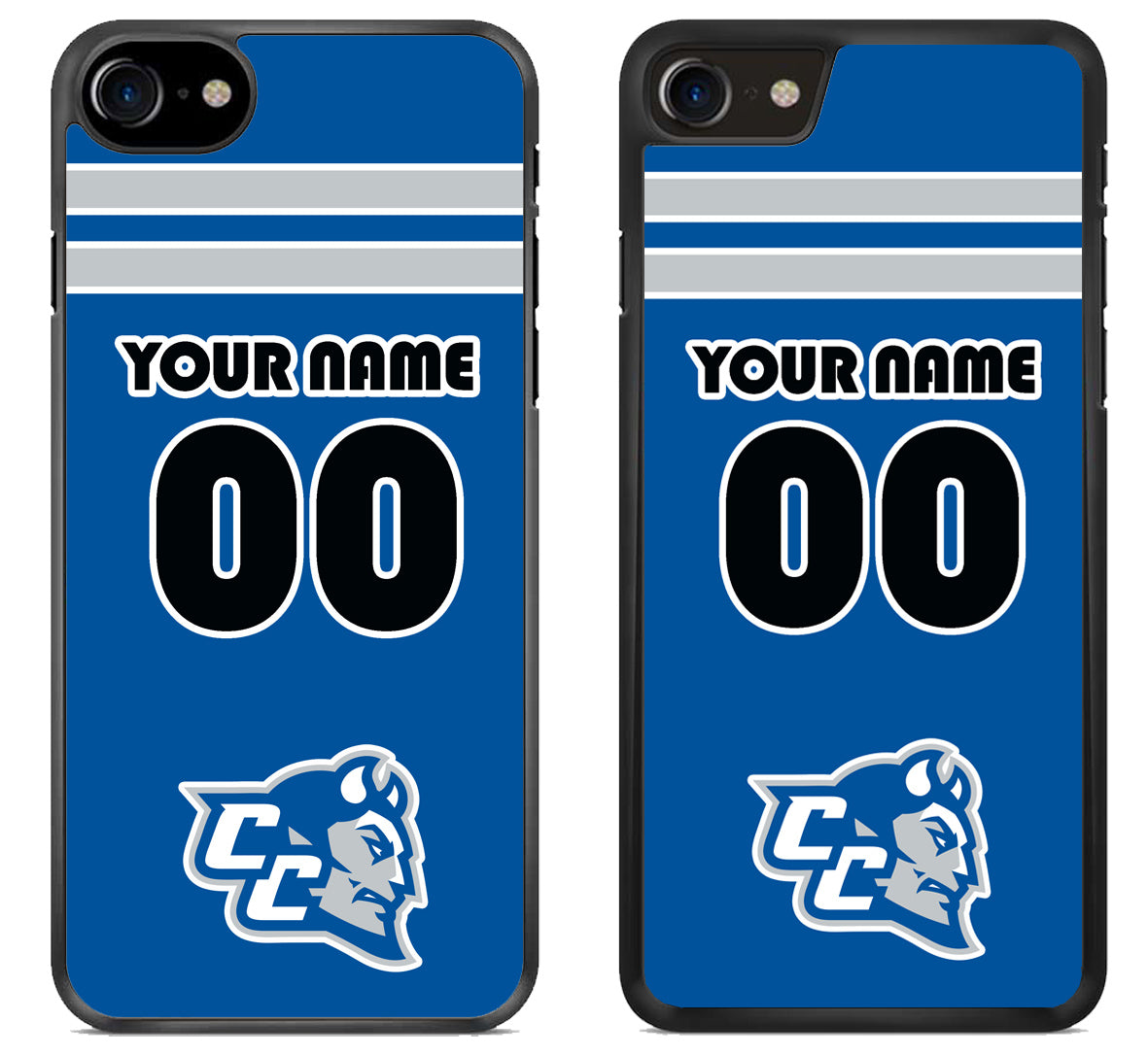Custom Personalized Central Connecticut Blue Devils iPhone SE 2020 | iPhone SE 2022 Case