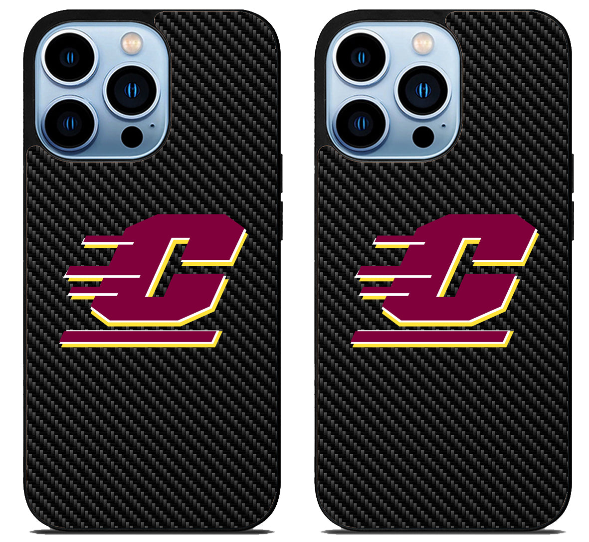 Central Michigan Chippewas Cover iPhone 15 Pro | iPhone 15 Pro Max Case