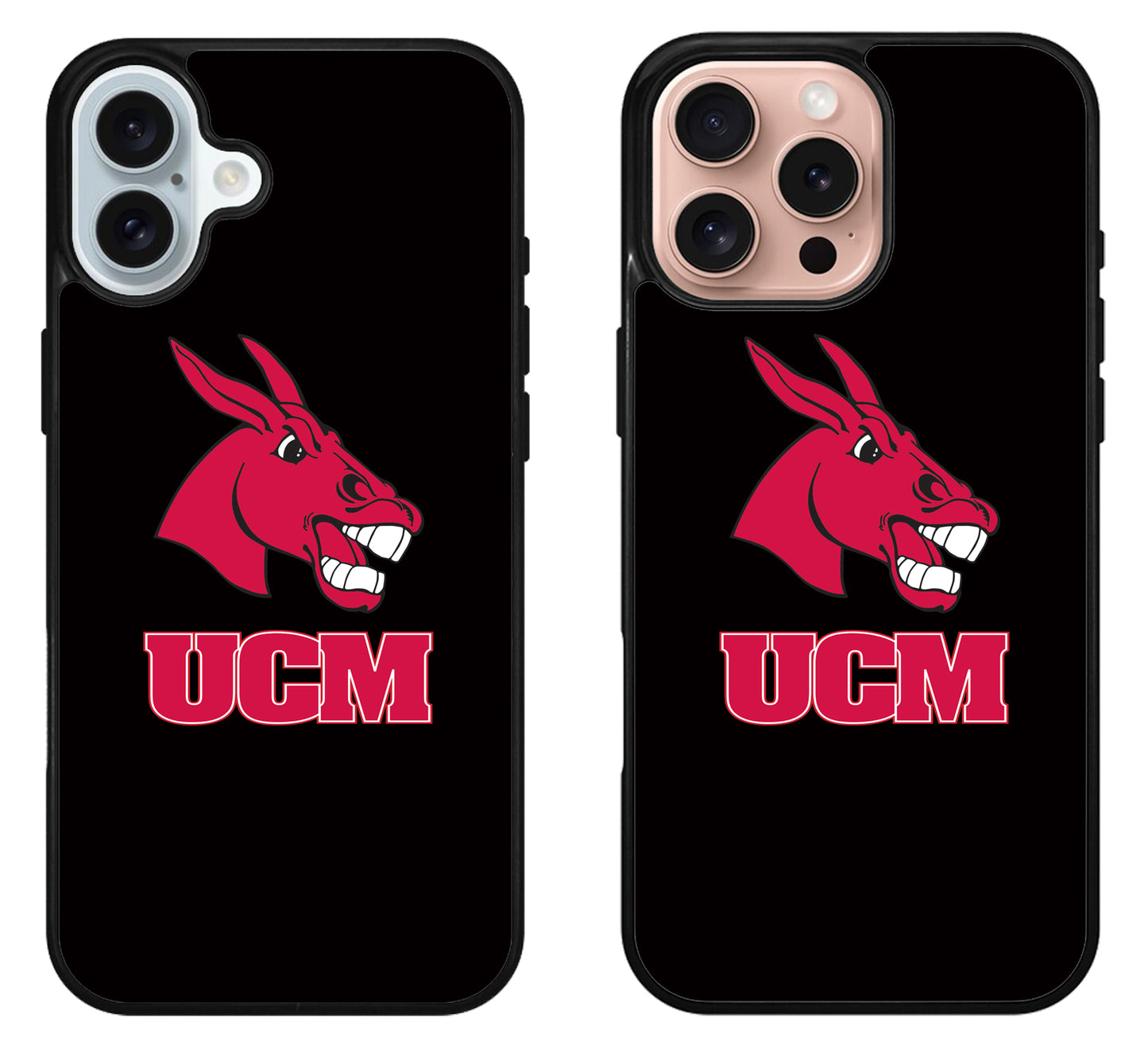 Central Missouri Mules Logo iPhone 16 | 16 Plus | 16 Pro | 16 Pro Max Case