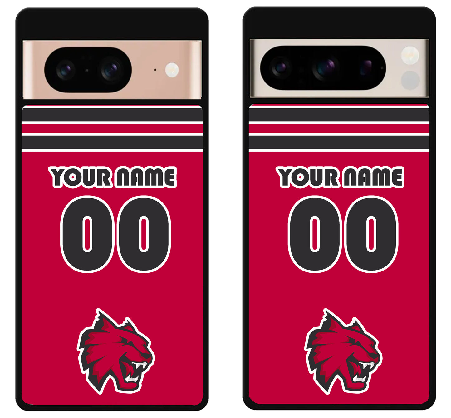 Custom Personalized Central Washington Wildcats Google Pixel 8 | 8 Pro Case