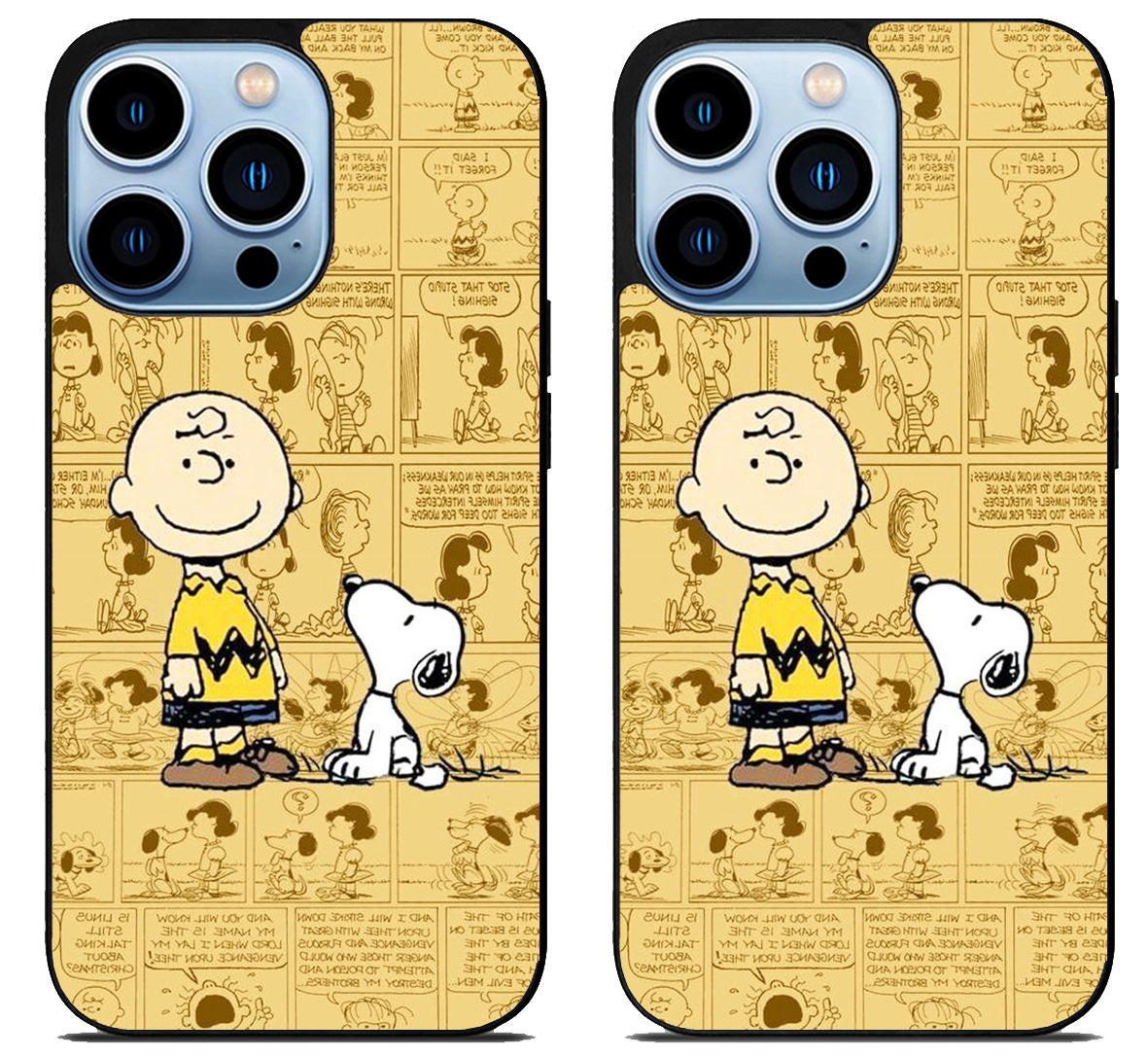 Charlie Brown Snoopy Comics iPhone 15 Pro | iPhone 15 Pro Max Case