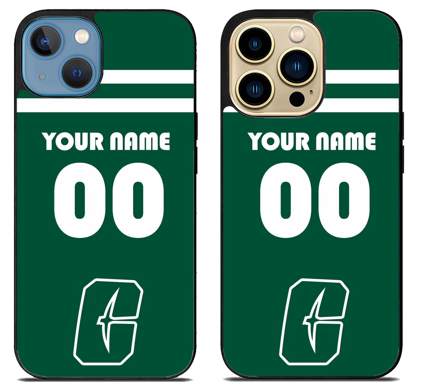 Custom Personalized Charlotte 49ers iPhone 14 | 14 Plus | 14 Pro | 14 Pro Max Case
