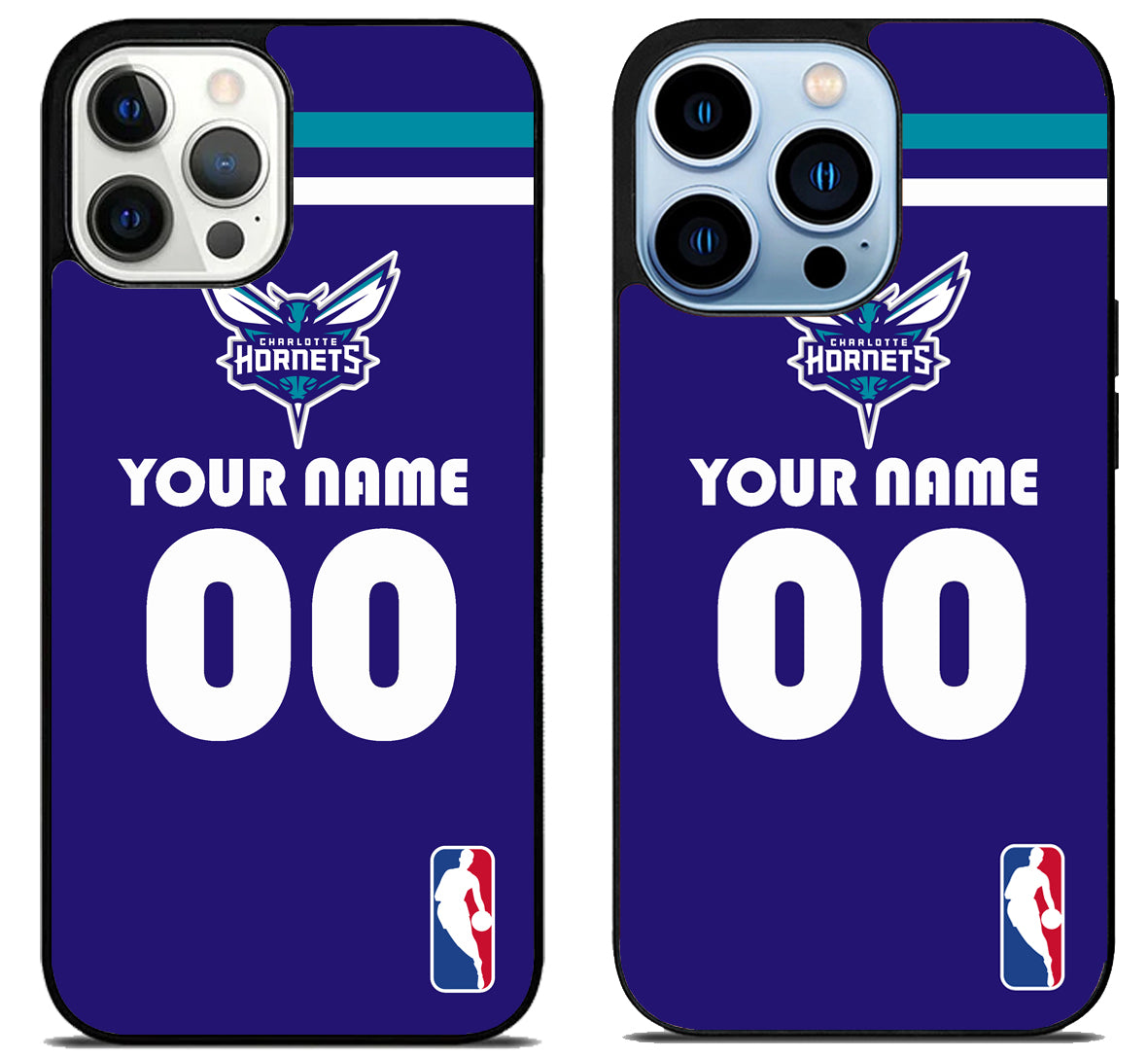 Custom Personalized Charlotte Hornets NBA iPhone 15 Pro | iPhone 15 Pro Max Case