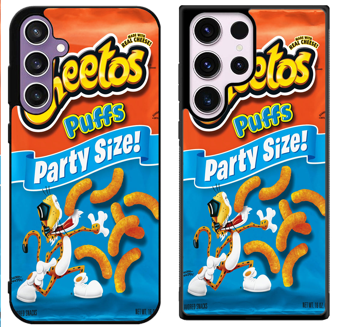 Cheetos Puffs Party Size Samsung Galaxy S24 | S24+ | S24 Ultra Case