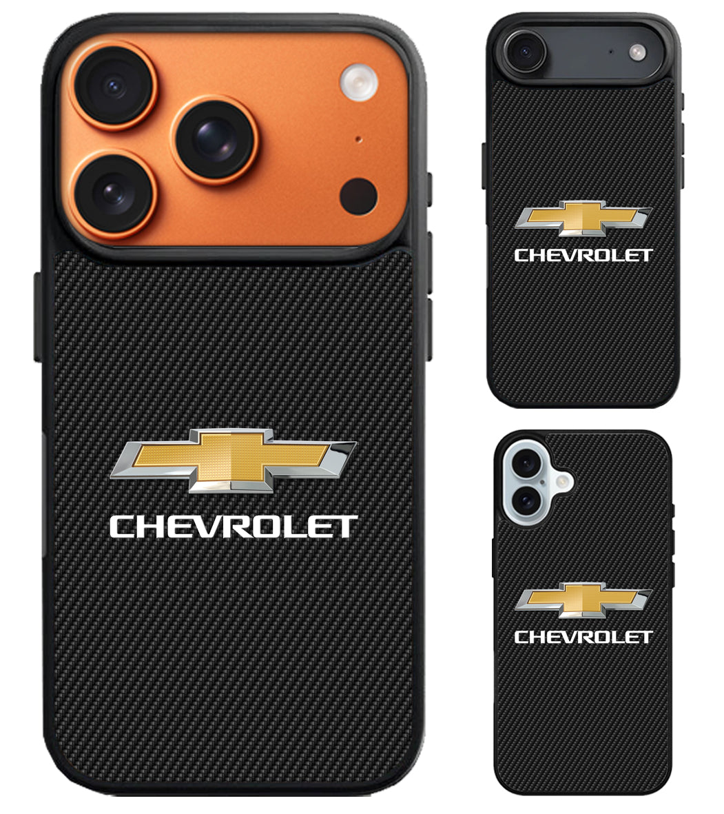 Chevrolet Black Carbon iPhone Air | iPhone 17 | 17 Pro | 17 Pro Max Case