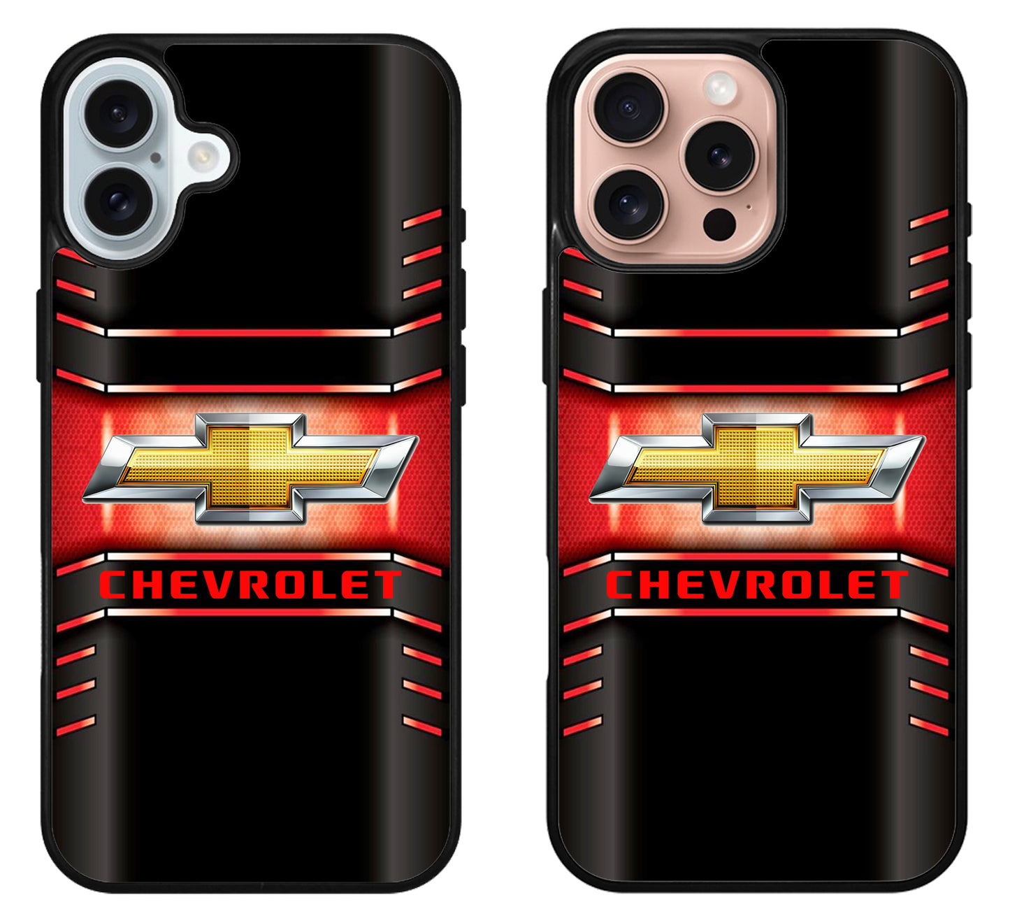 Chevrolet Striped Red iPhone 16 | 16 Plus | 16 Pro | 16 Pro Max Case