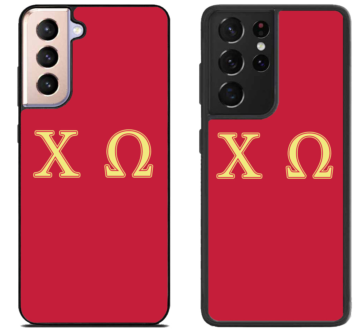 Chi Omega Red Samsung Galaxy S21 | S21 FE | S21+ | S21 Ultra Case