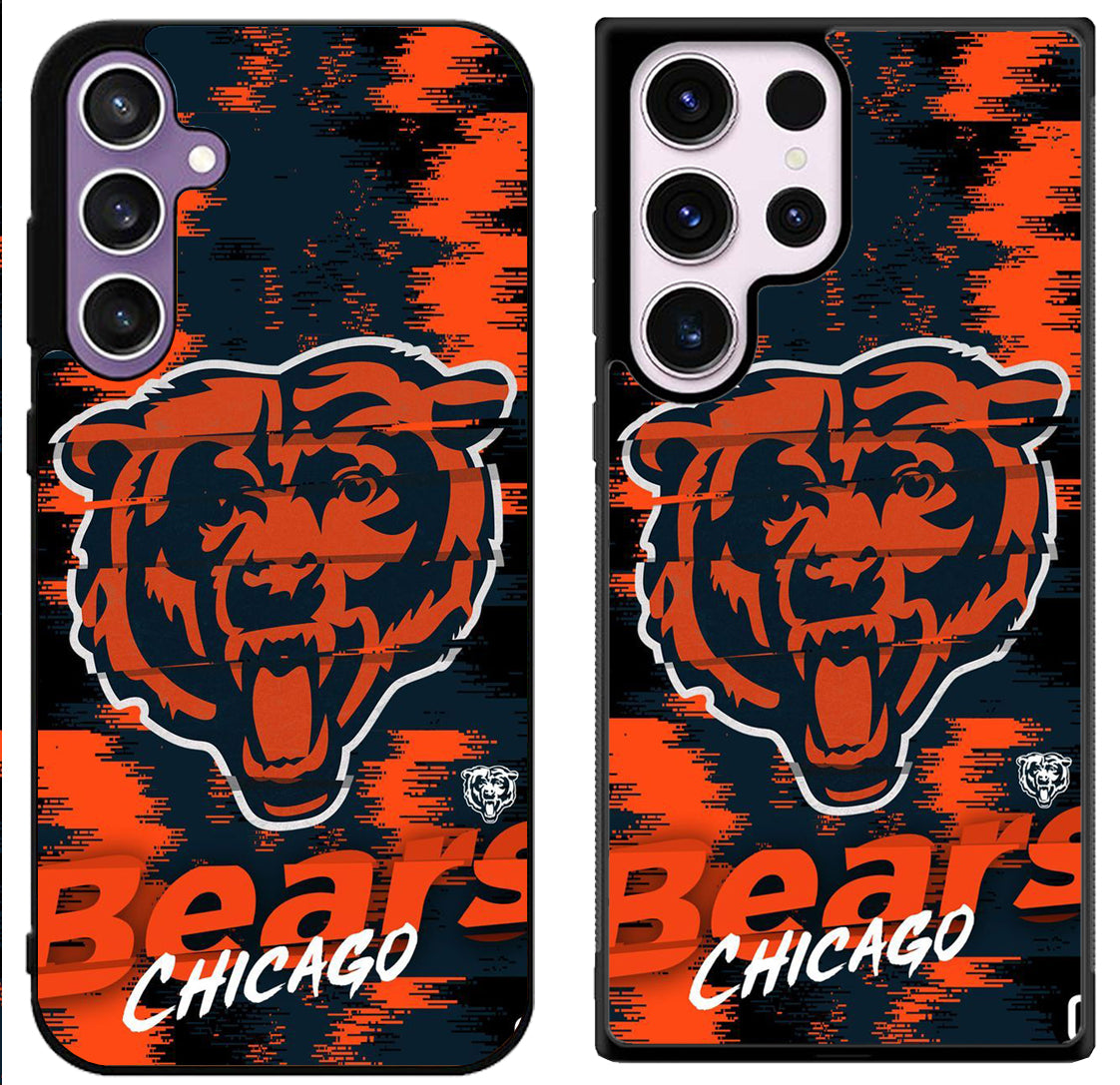 Chicago Bears Colorfull Samsung Galaxy S24 | S24+ | S24 Ultra Case