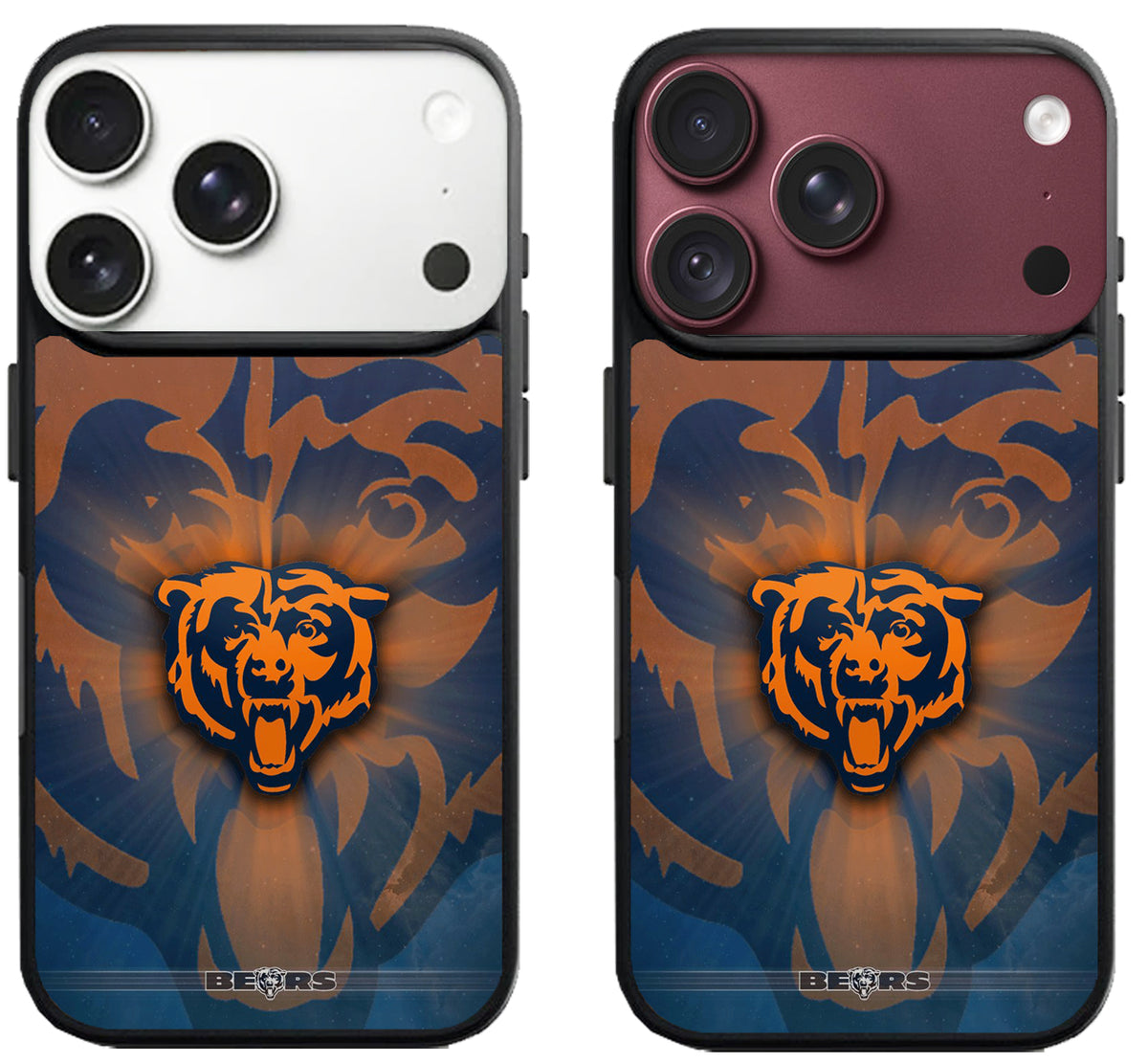 Chicago Bears Logo Background iPhone 18 Pro | 18 Pro Max Case
