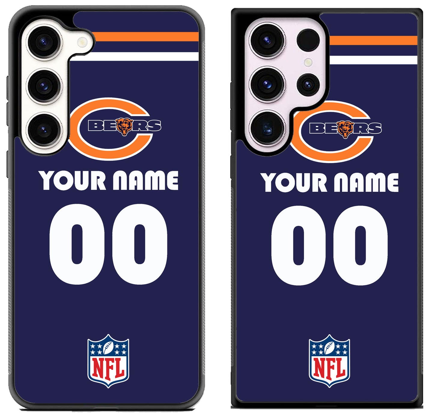 Custom Personalized Chicago Bears NFL Samsung Galaxy S23 | S23+ | S23 Ultra Case