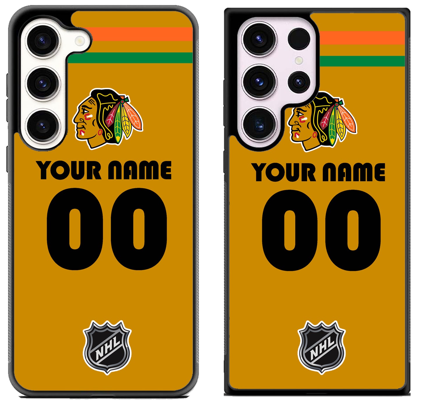 Custom Personalized Chicago Blackhawks NHL Samsung Galaxy S23 | S23+ | S23 Ultra Case