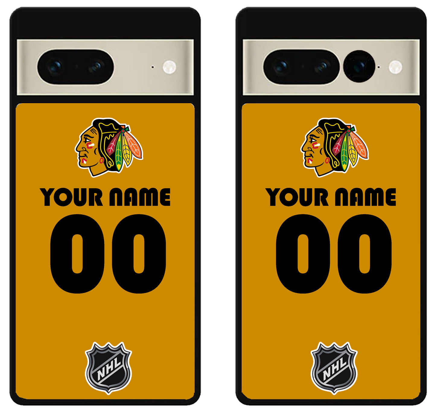 Custom Personalized Chicago Blackhawks NHL Google Pixel 7 | 7 Pro Case