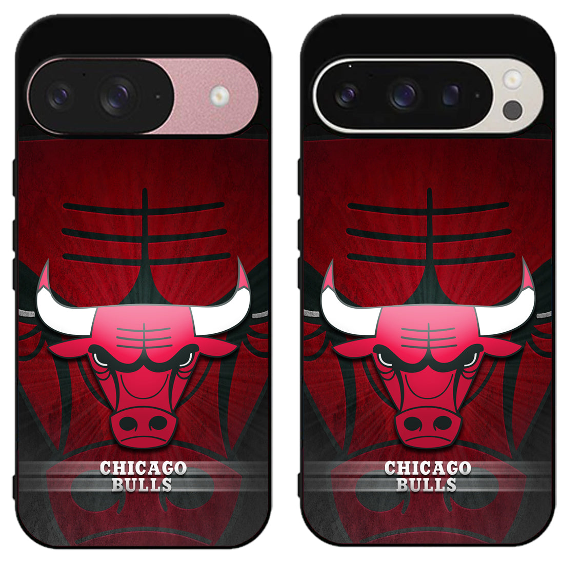 Chicago Bulls Background Google Pixel 9 | 9 Pro | 9 Pro XL Case