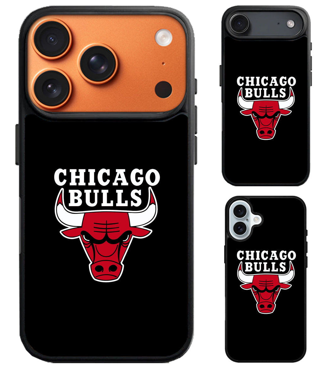 Chicago Bulls Basketball iPhone Air | iPhone 17 | 17 Pro | 17 Pro Max Case