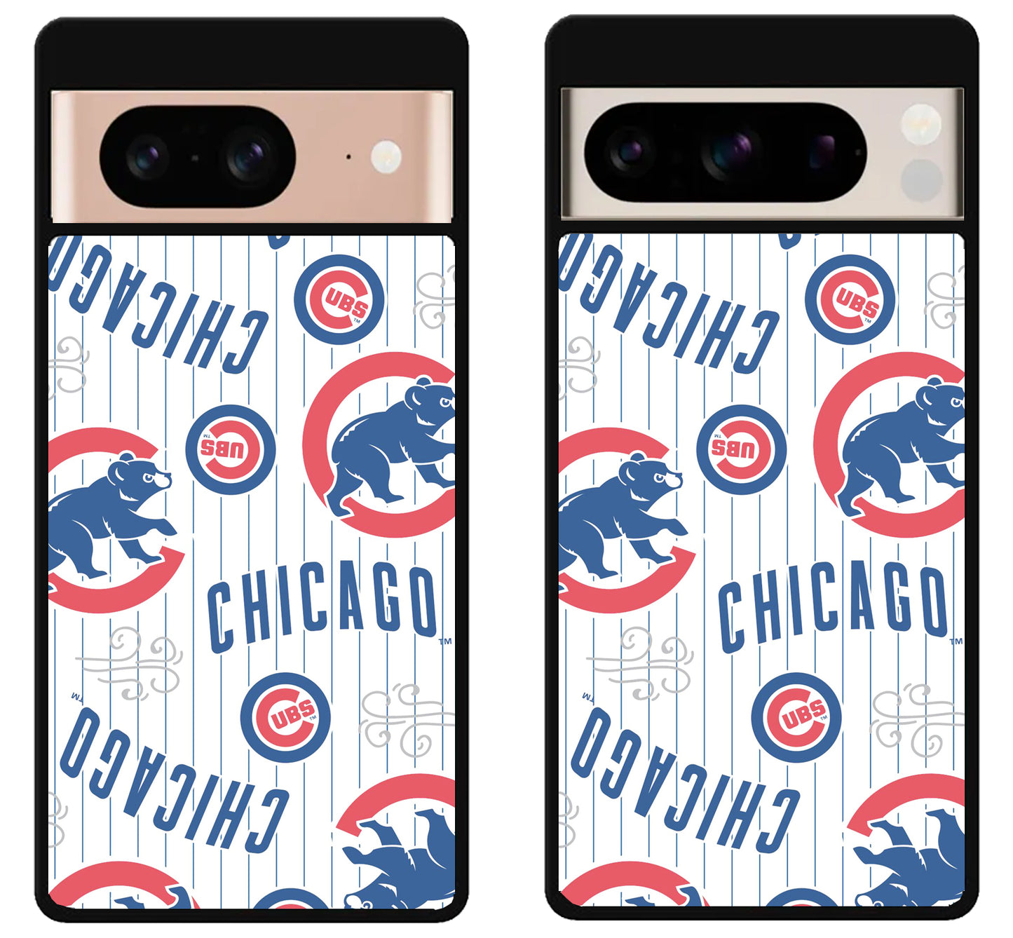 Chicago Cubs Collage Google Pixel 8 | 8 Pro Case