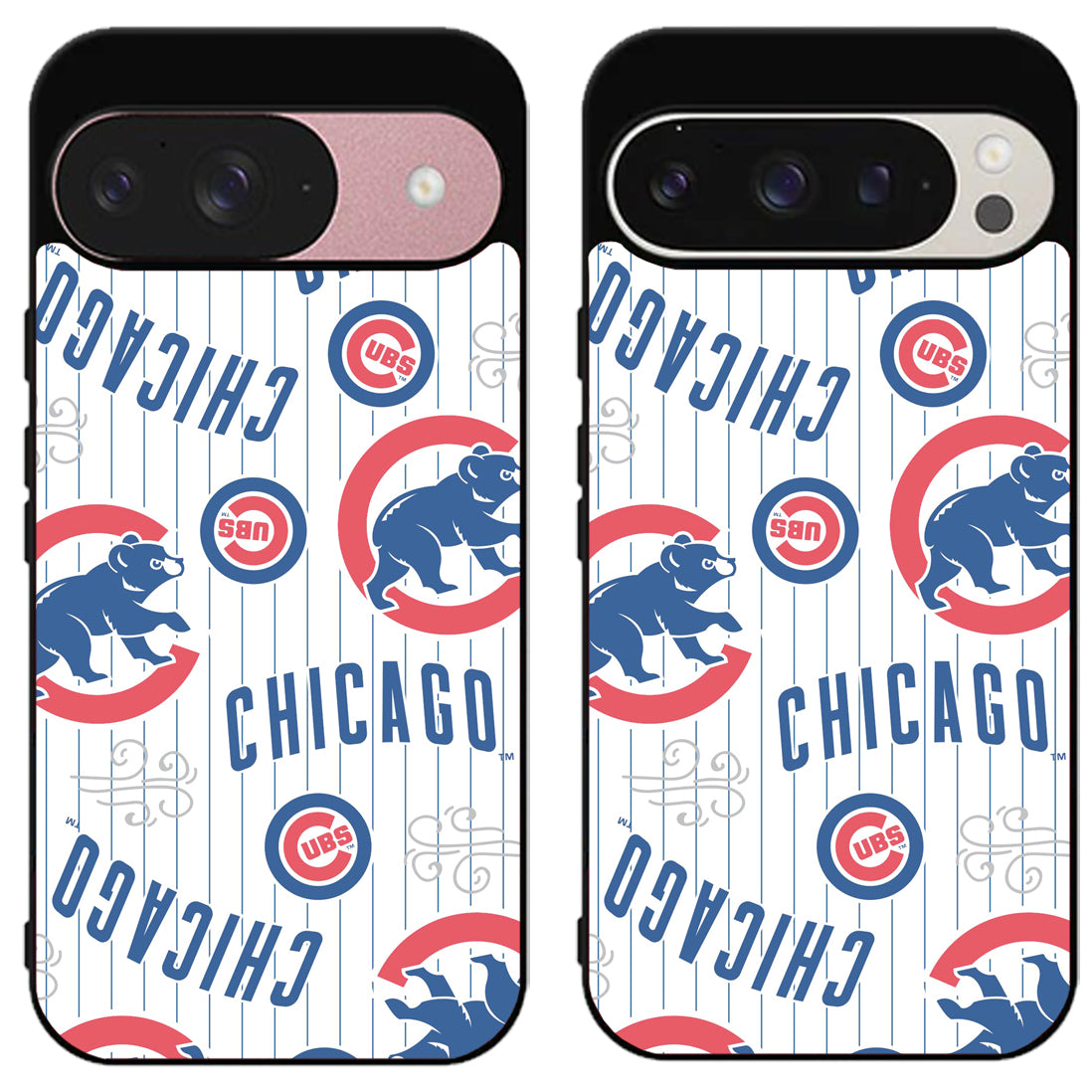 Chicago Cubs Collage Google Pixel 9 | 9 Pro | 9 Pro XL Case